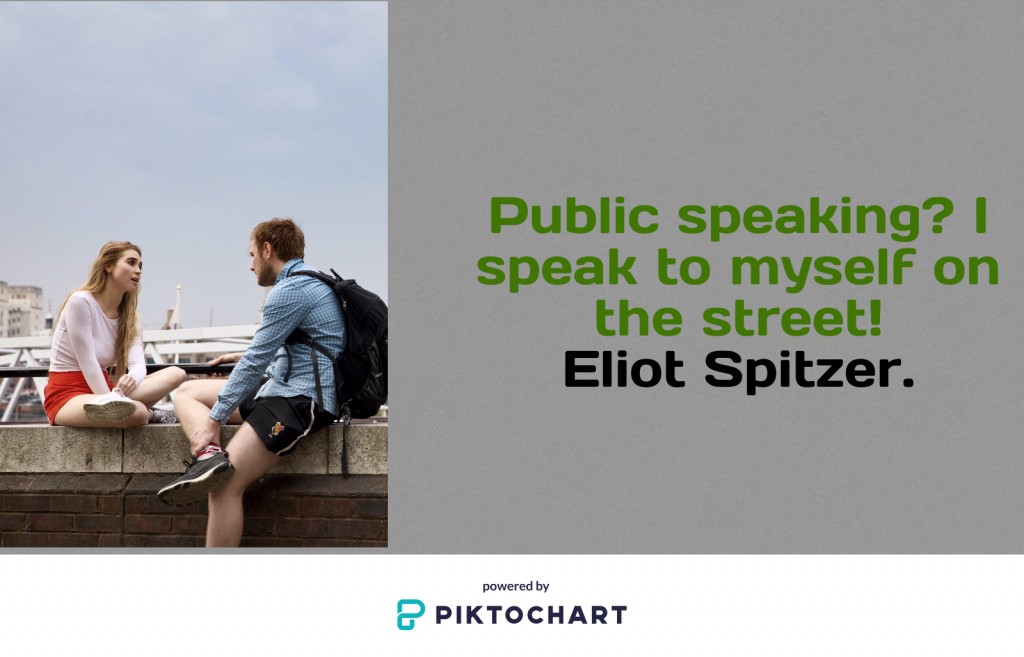public speaking methods that makes you ready for it. 