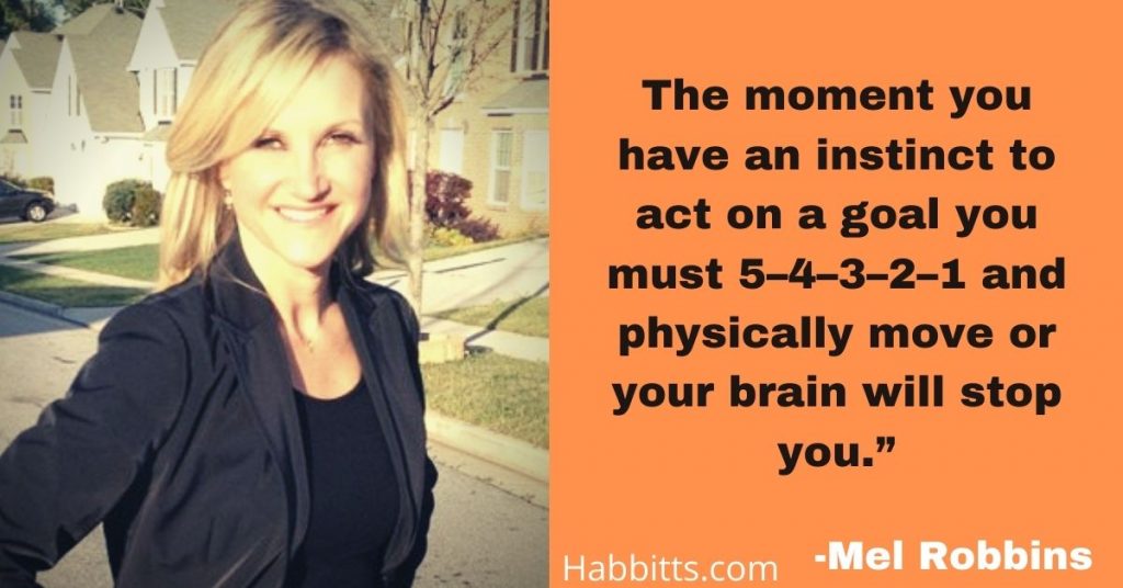 Mel Robbins 5 second rule quotes
