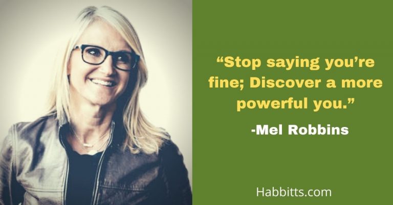 Mel Robbins Quotes 86+ that can inspire for motivated start of 2021.